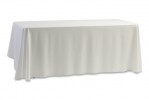 56" X 110" White Table Cover (Rectangle Table)
