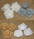 8112 - 1.75" Foam Roses X 12pcs Per Pack