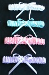 Satin Garter Pink Or Lilac Only