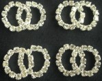 Crystal Double Ring (12/pcs Per Pack)