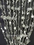 3' (Length) X 6' (High) Silver Champagne Bubble