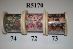 R5170  2" X 10yds Floral Print Ribbon