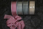 R5189/9 - 1.5" X 25yds Cotton Striped Ribbon