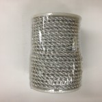 ROP4 4mm X 25yds Silver Metallic Cord