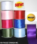 2 1/2" X 25 Yds Double Faced Satin Ribbon