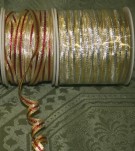 3/8" X 100 Yds Wired Two-Tone Ribbon