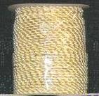 2mm Cord with Gold or Silver/100yds per roll