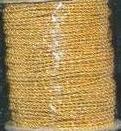 2mm Cord with Gold or Silver/100yds per roll