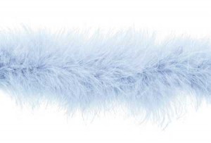 2yd Feather Marabou with Metallic Strip
