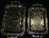 Set of 2 Metal Trays