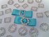 10mm Square Rhinestone Buckle (12/pcs per pack)